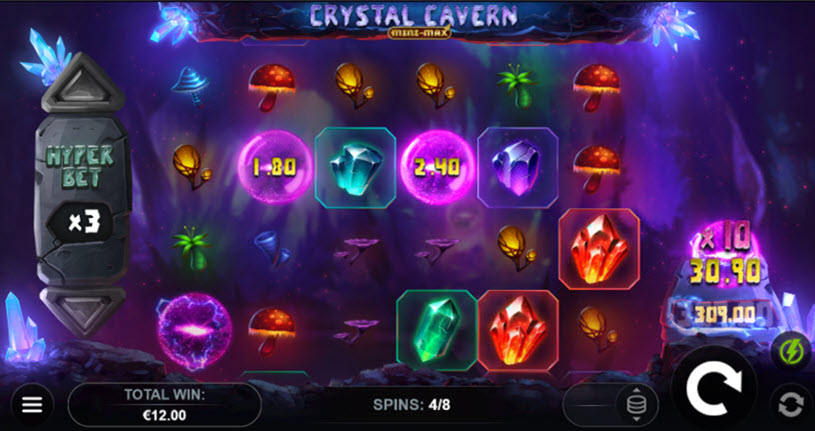 Crystal Cavern Mini-Max darmowe spiny